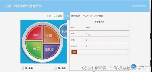 java计算机毕业设计校园生活服务预约管理系统 程序 lw 部署